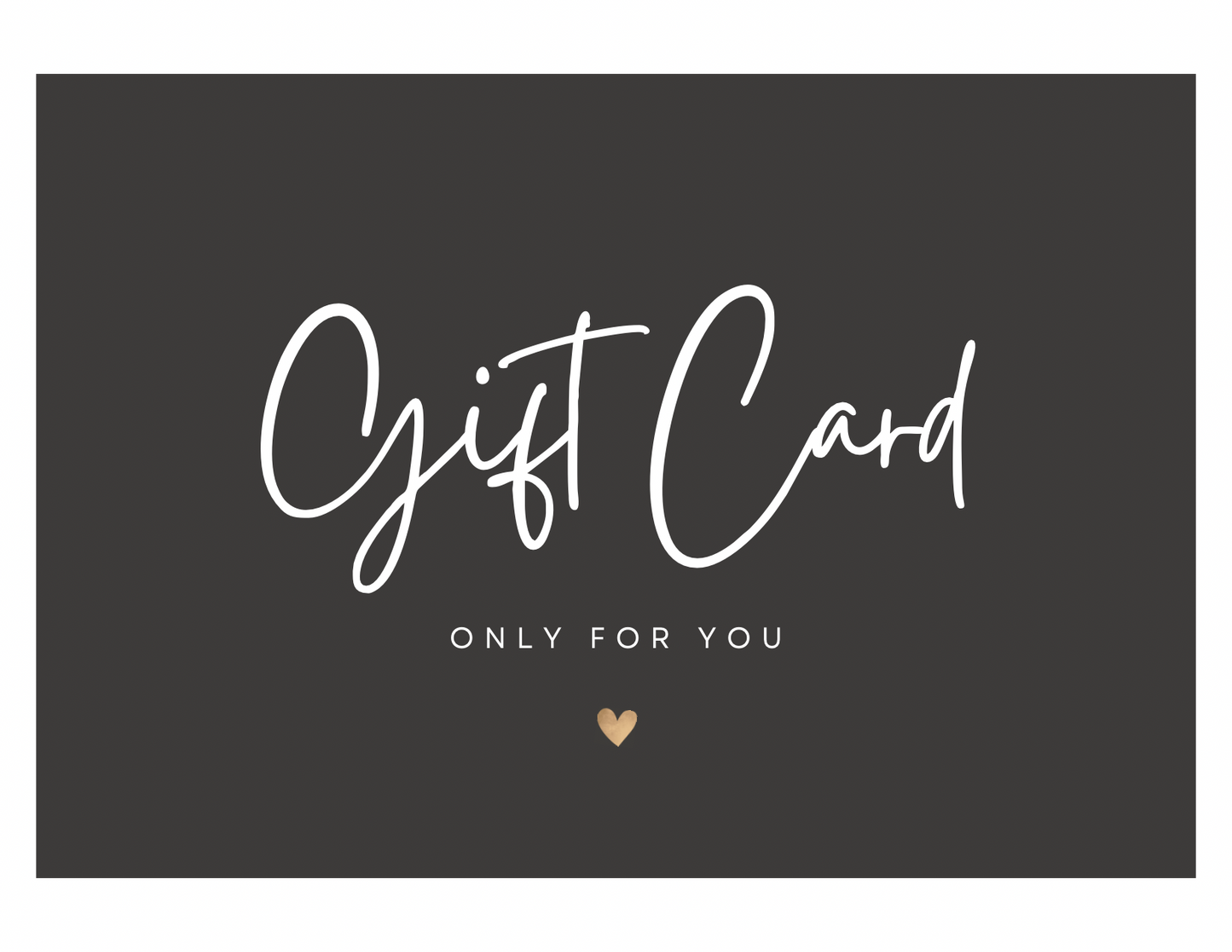 Third Time’s the Charm Gift Card