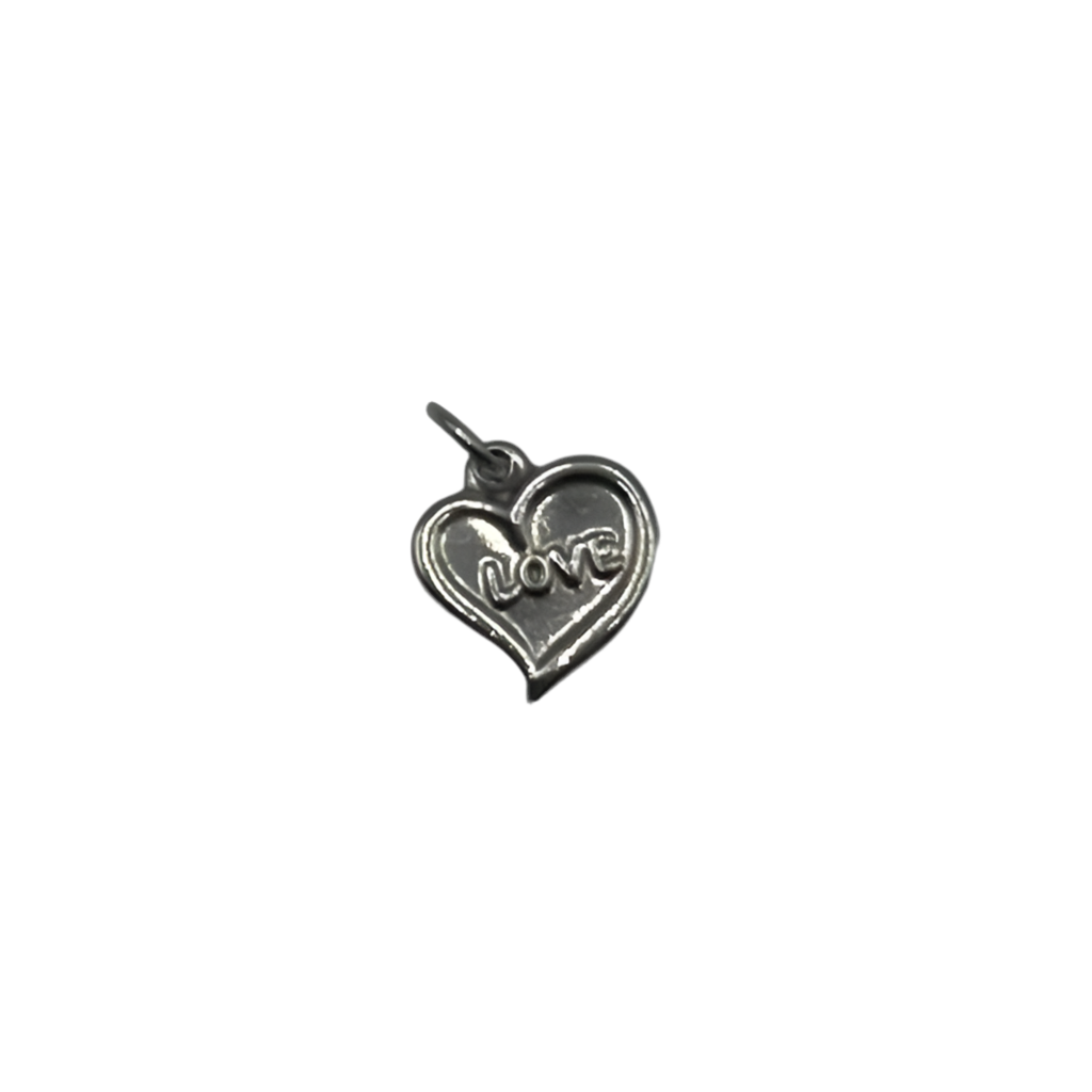 Silver LOVE Heart